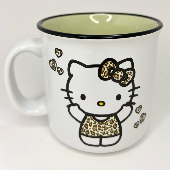 Hello Kitty Other - Hello Kitty Leopard Cheetah Print Mug